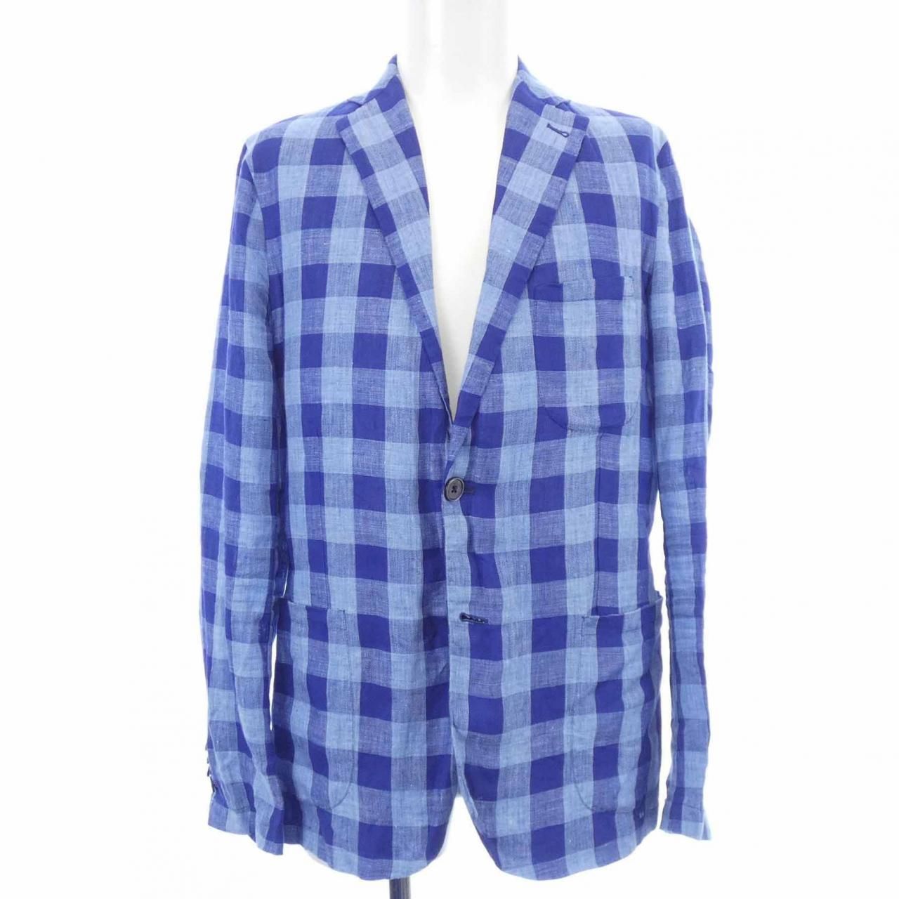 マリオ ムスカリエッロ 花柄 ジャケット イタリア 春夏 薄手 メンズ SM マリオ ムスカリエッロ 花柄 ジャケット イタリア 春夏 薄手