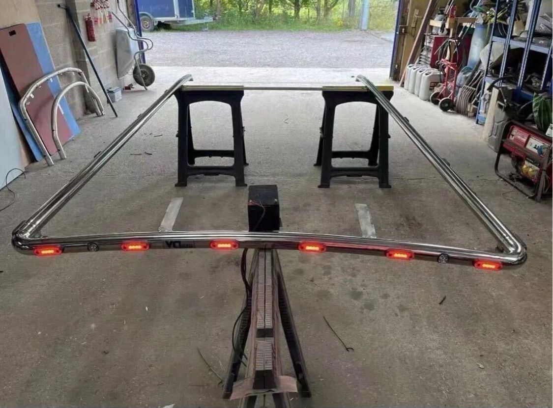 marzenia製 ホワイト サイドマーカー埋め込ledマーカー2led アンダー