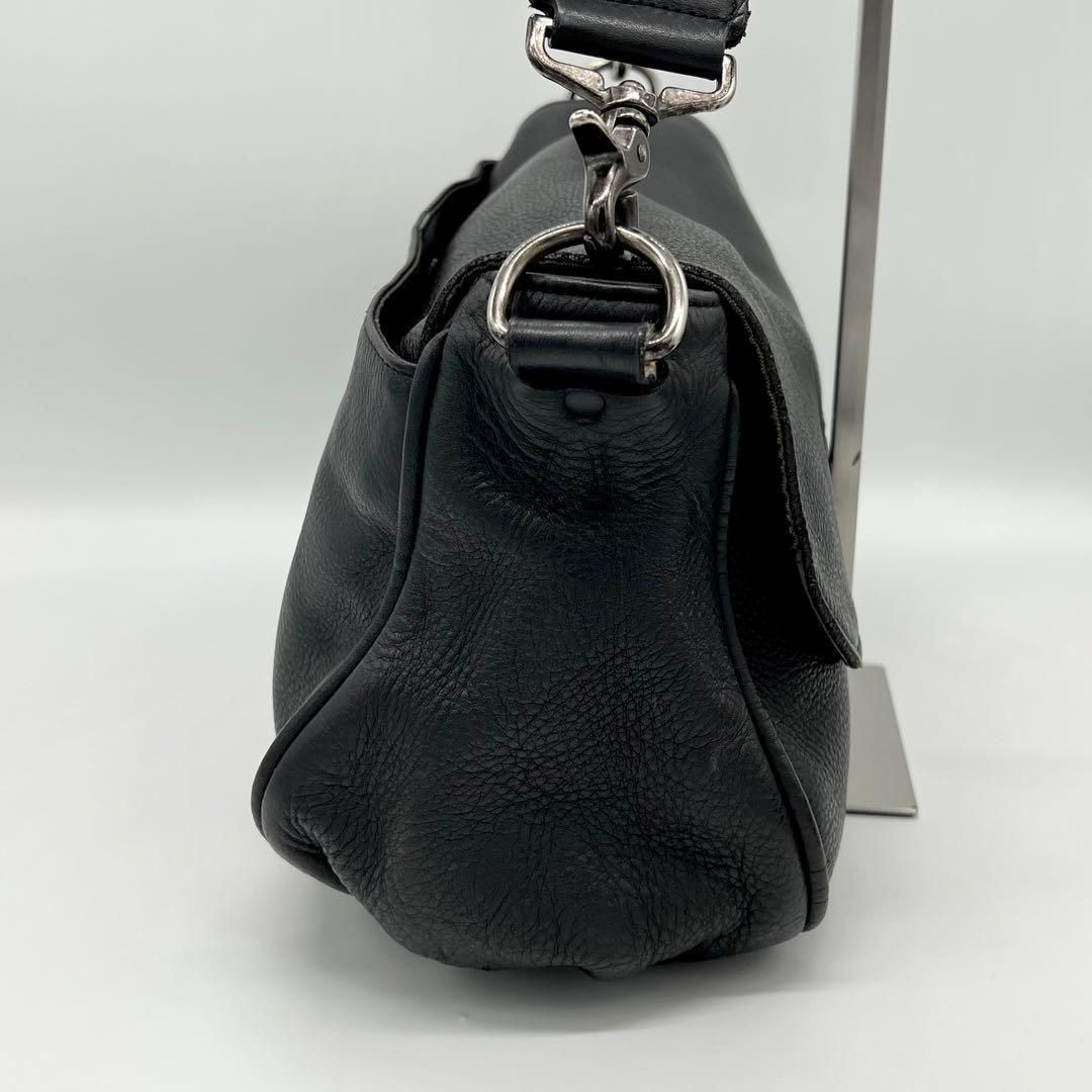 良品】Vivienne オールレザー フラップバッグ ショルダーバッグ
