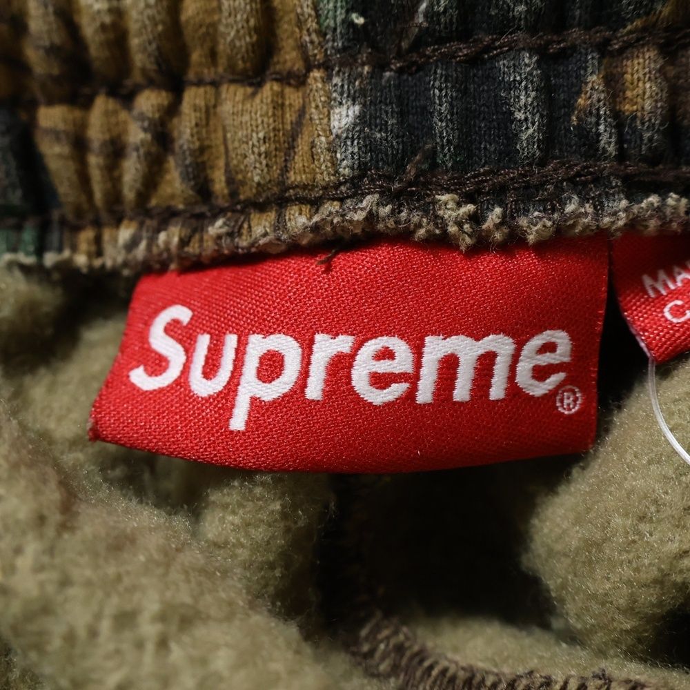  SUPREME シュプリーム 22 AW Small Box Cargo Sweatpant スモールボックスロゴ ウッドランドカモ カーゴ スウェットパンツ カーキ その他 メンズ