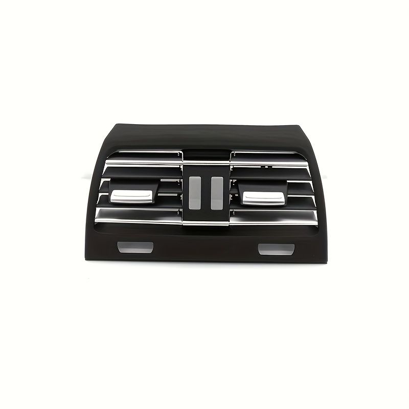 For BMW 7 シリーズ AC ベント用 OEM - ブラックとクローム仕上げ F01 F02 F04 モデル用の長方形エアコンディショニングアウトレットグリル 2009-2015 OEM 番号 64229112149 64229112150 6422