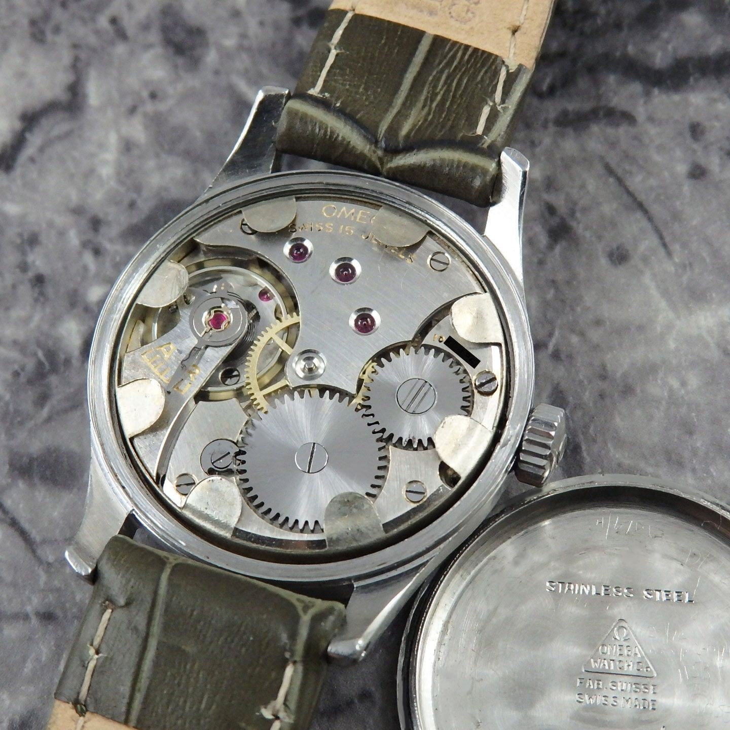 オメガ ヴィンテージ 腕時計 OMEGA NON MAGNETIC Ref.2165 手巻き 