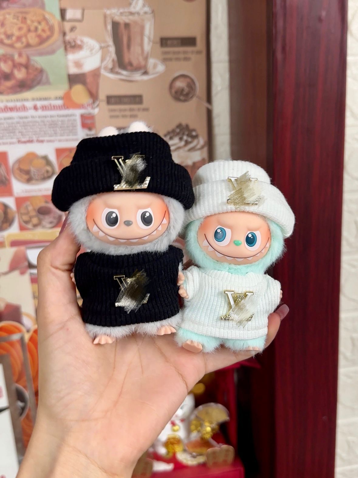 ぬいぐるみ服 labubu mini 4.0 10.5cm 第4世代通用 着せ替え