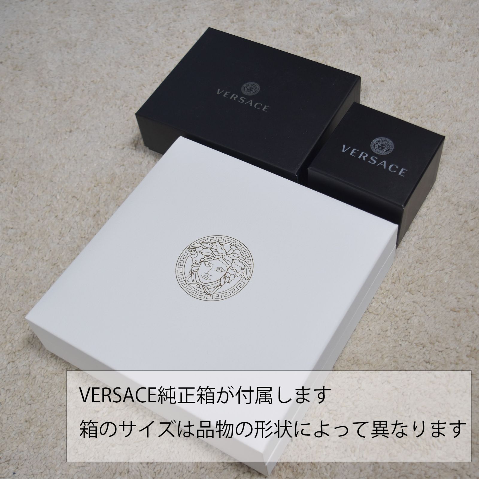 VERSACE メデューサ グリーク リング メンズ 指輪 ゴールド 新品未使用