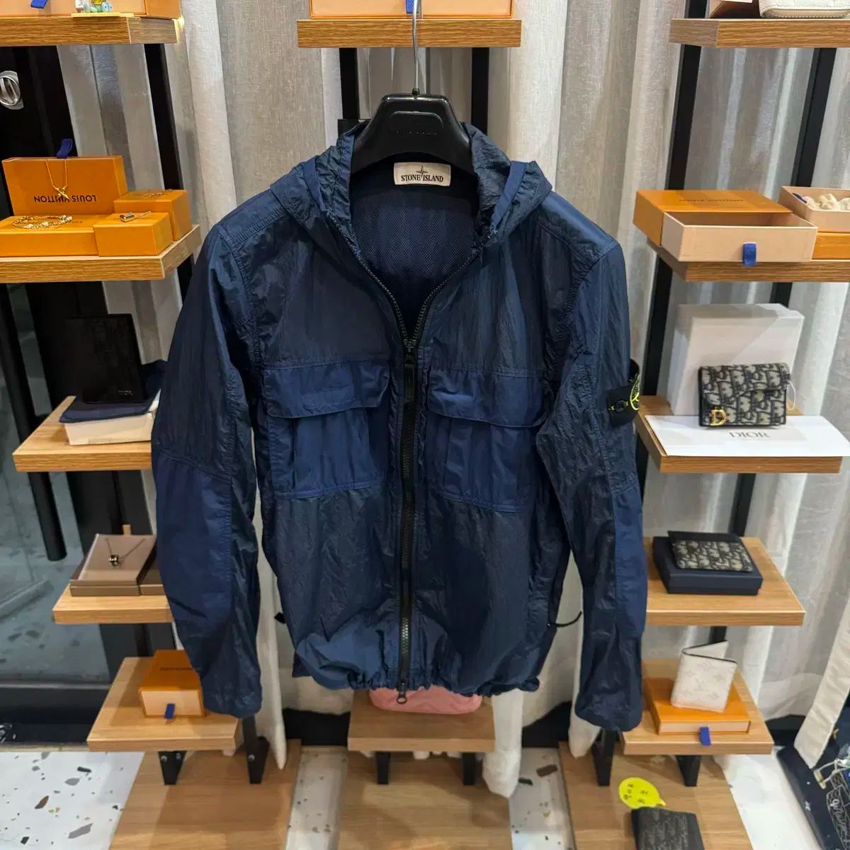 S サイズ|OK モールプレート STONE ISLAND ストーンアイランド ナイロン メタル ワトロ リップストップ