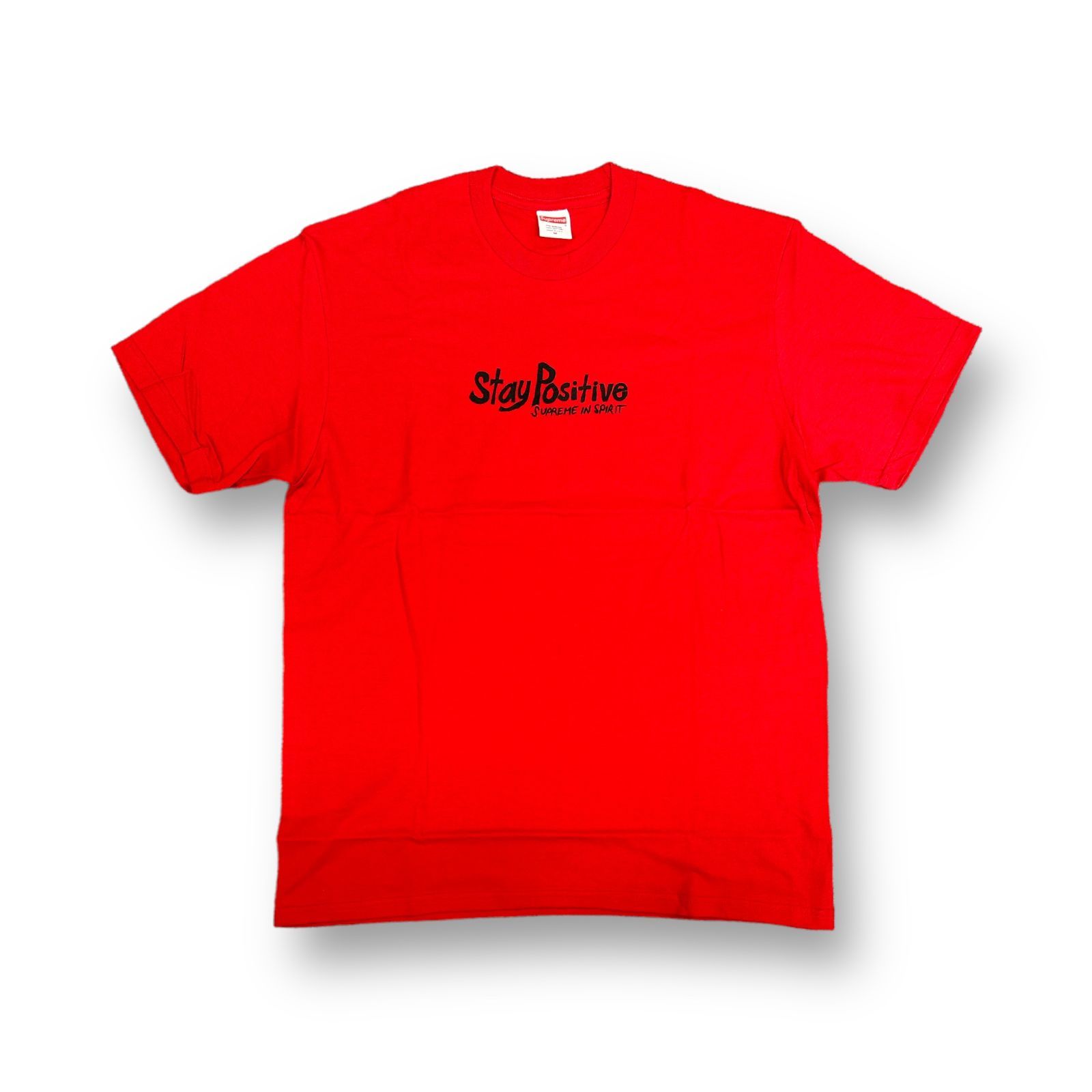 未使用品 SUPREME 20AW Stay Positive Tee ステイポジティブ プリント 