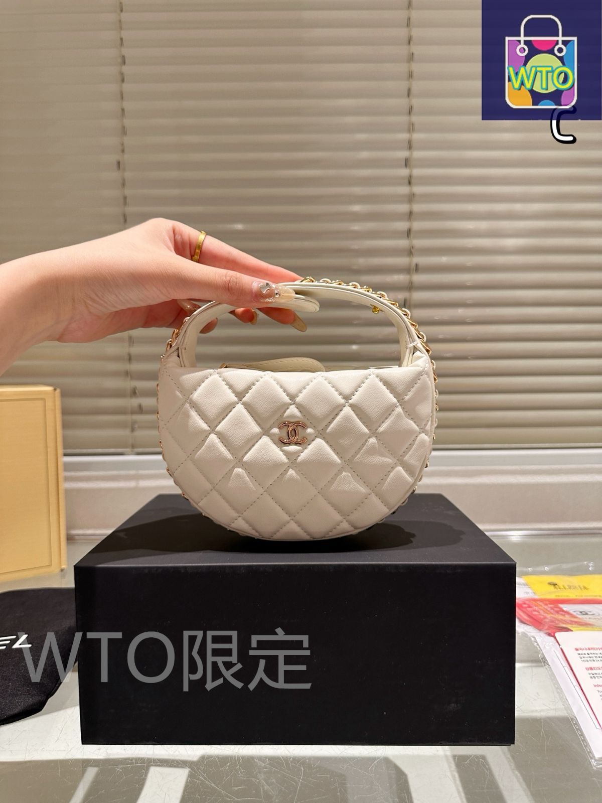 今日特価】Chanel シャネル 23Cフープバッグシリーズ クラシック