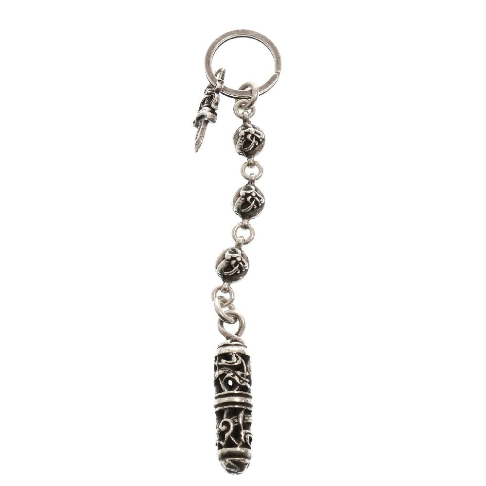 CHROME HEARTS クロムハーツ CELTIC ROLLER DAGGER ケルティックローラー ダガー キーチェーン キーリング キーホルダー シルバー