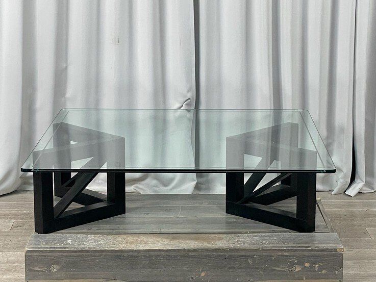 GR91 マルニ ガラス センター テーブル ロー リビング maruni/神奈川県