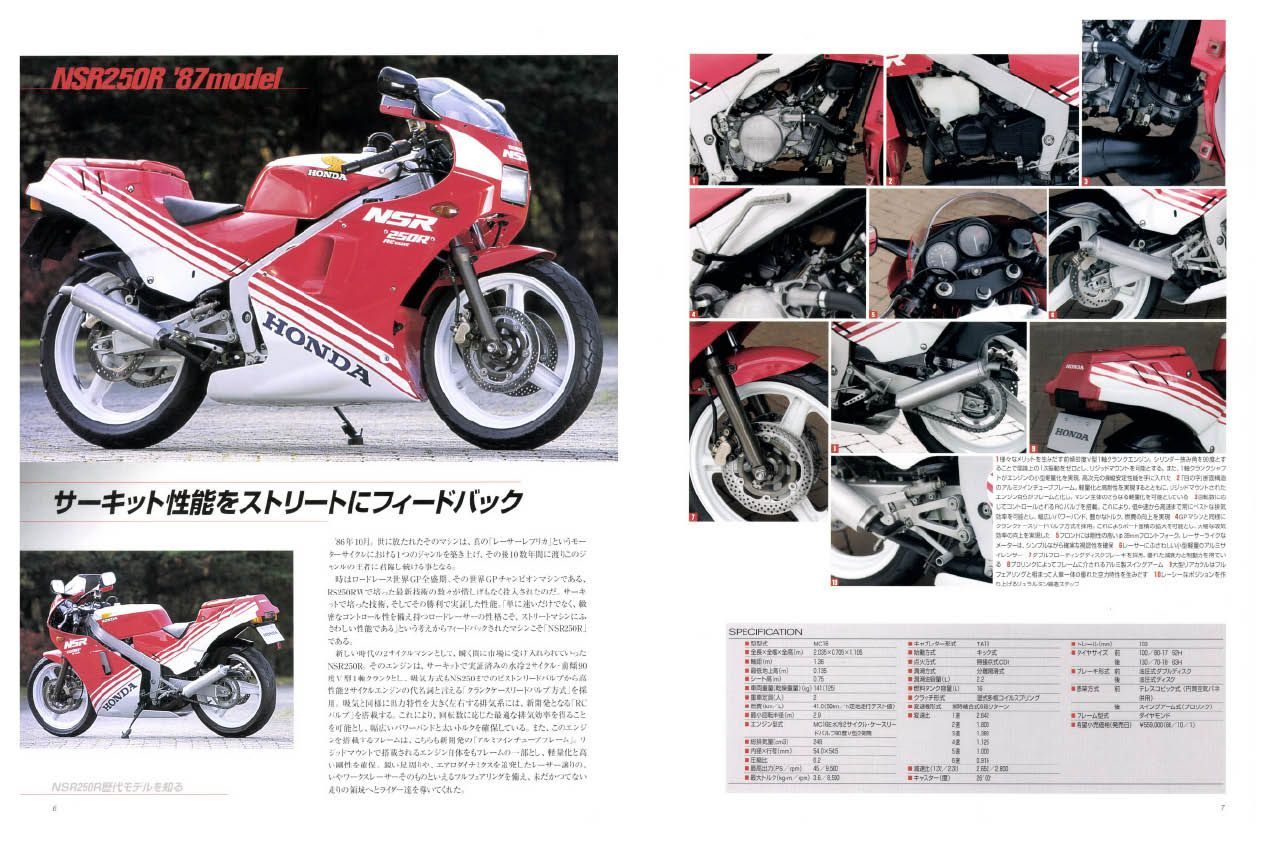 ホンダNSR250Rメンテナンスバイブル 限定復刊OD-