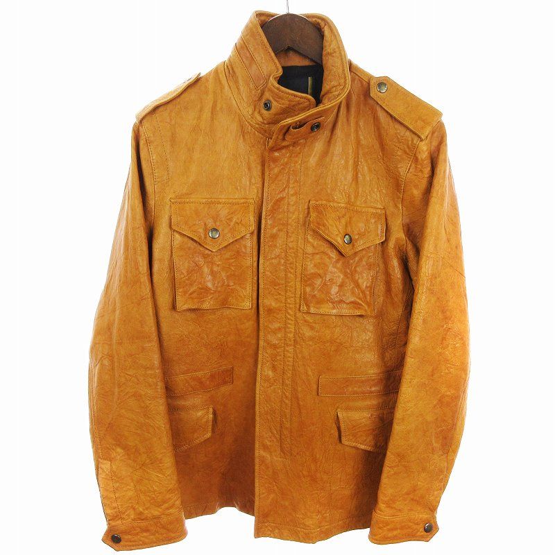 アヴィレックス AVIREX VARSITY M-65 フィールドジャケット レザー  