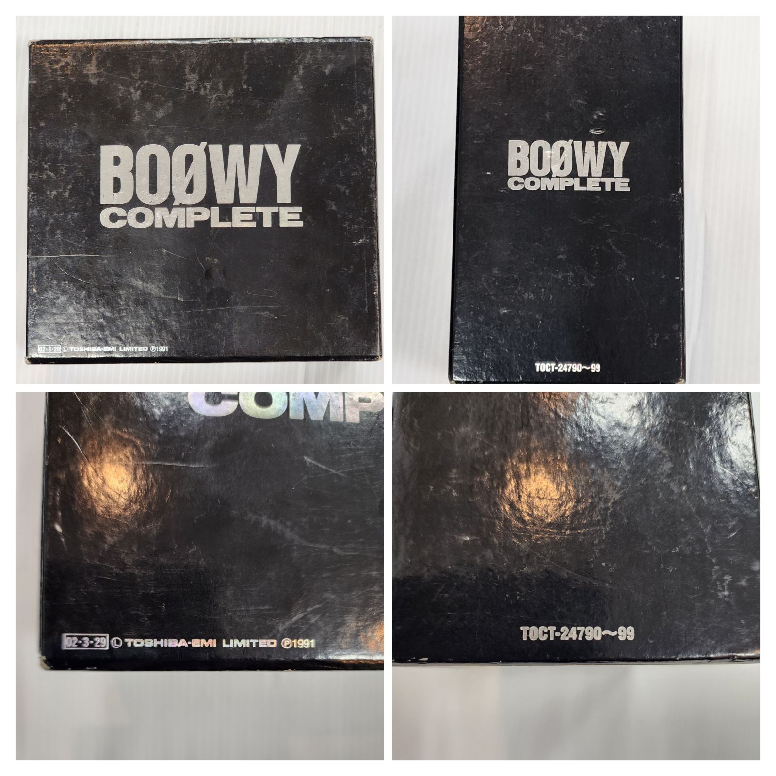 高級感 20th BOOWY 未開封・サンプル盤 ~21st COMPLETE BOX オリジナル CD