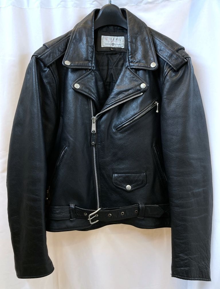 激レア】CUIRS LONDON ダブルライダースジャケット ヴィンテージ