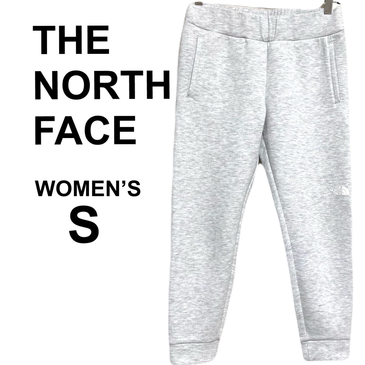 THE NORTH FACE ノースフェイス テックエアースウェットジョガーパンツ NBW31886 レディース Sサイズ ミックスグレー グレー ジム ヨガ アウトドア トレッキング ワンマイルウェア