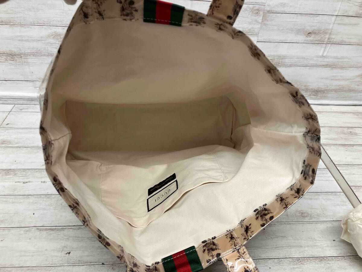 Gucci✖️COMME des GARÇONS トートバッグ ベージュ コムデギャルソン COMME des GARCONS x グッチ GUCCI TOTE BAG