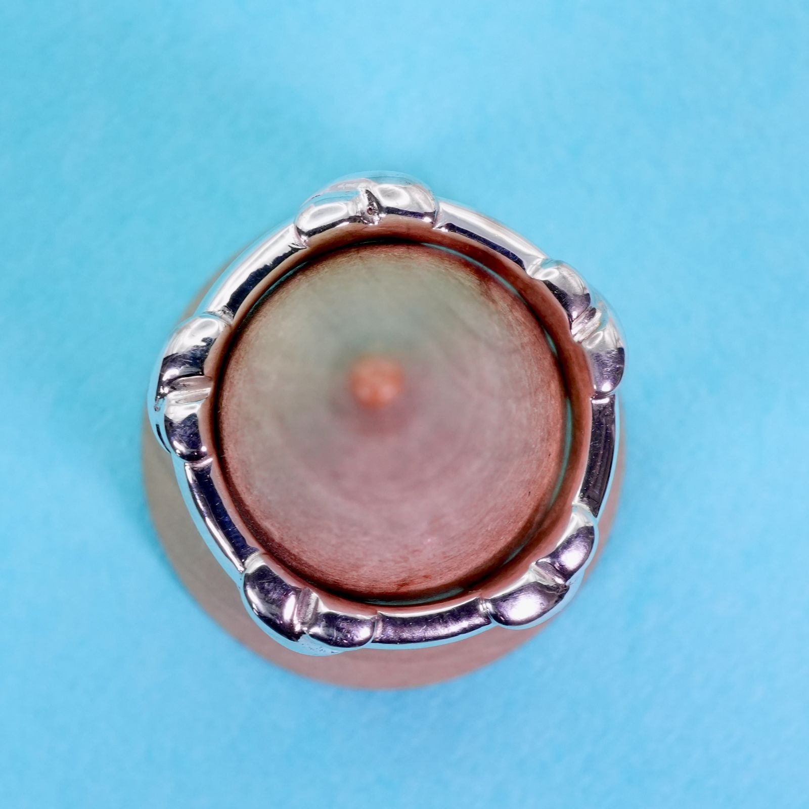 極美品9号 ティファニー シグネチャー クロス ステッチ リング/25-381S  