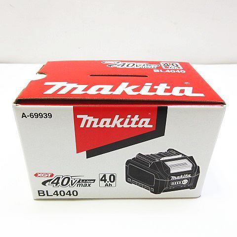 ● makita マキタ XGT 40V max 4.0ah リチウムイオンバッテリ BL4040 A-69939 バッテリー D230K 3870