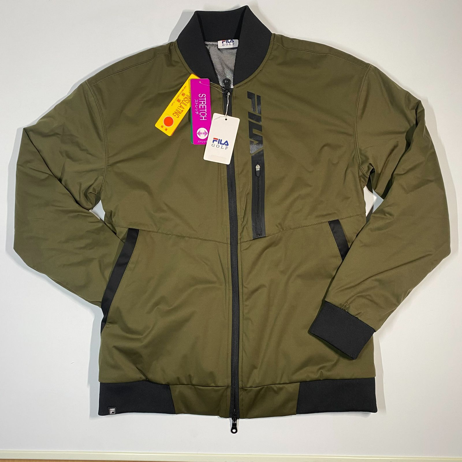 FILA/ストレッチ 中綿ブルゾン（Lサイズ）
