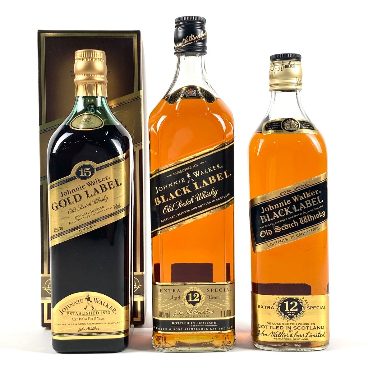 単品売り可能】ジョニーウォーカー 古酒 オールド 煩く