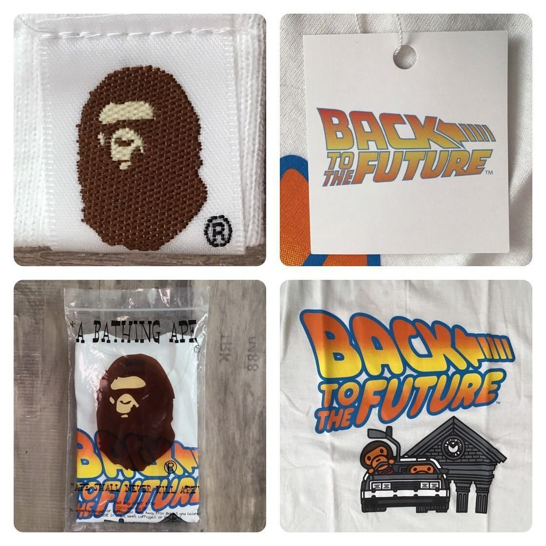☆新品☆ Back to the Future × BAPE マイロ Tシャツ Sサイズ a