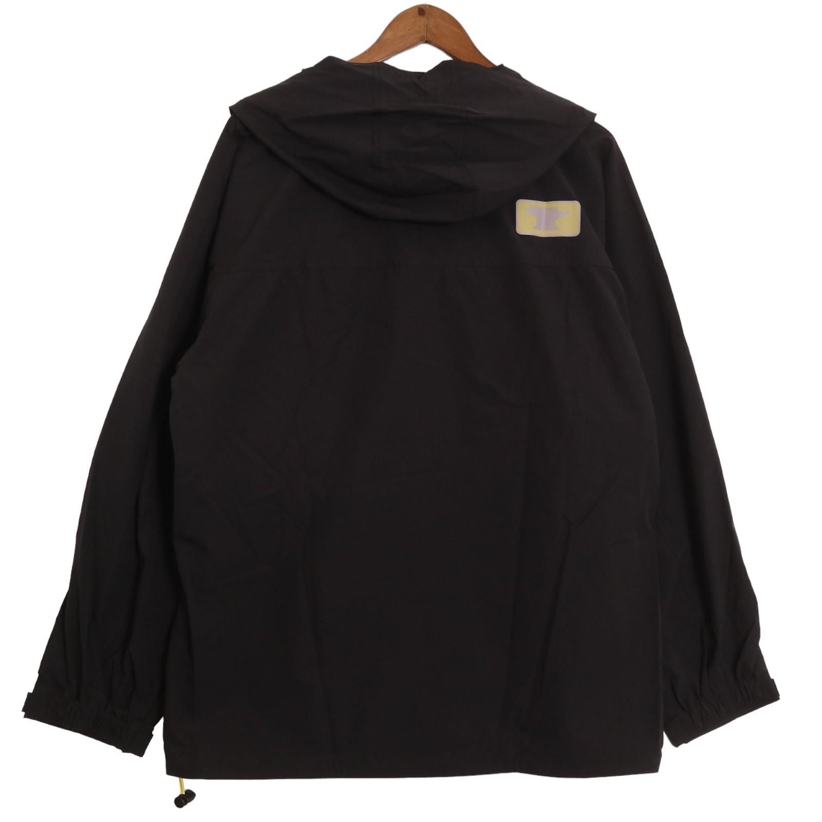 未使用品 JACKSON MATISSE × MOUNTAIN SMITH  / Nylon Anorak ジャクソンマティス マウンテンスミス アノラックパーカー プルオーバー ジャケット JM23SSMS05 BLACK 表記サイズL　【2408】