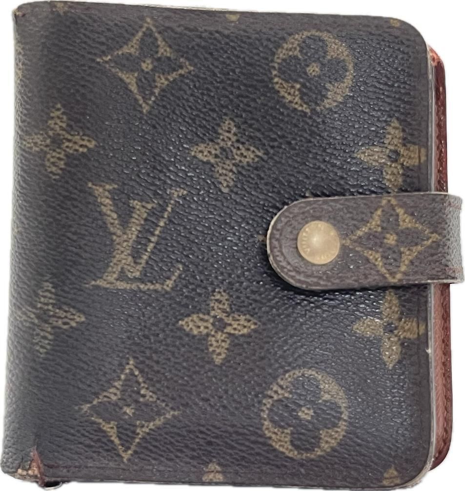 定番】LOUIS VUITTON ルイヴィトン モノグラム コンパクトジップ