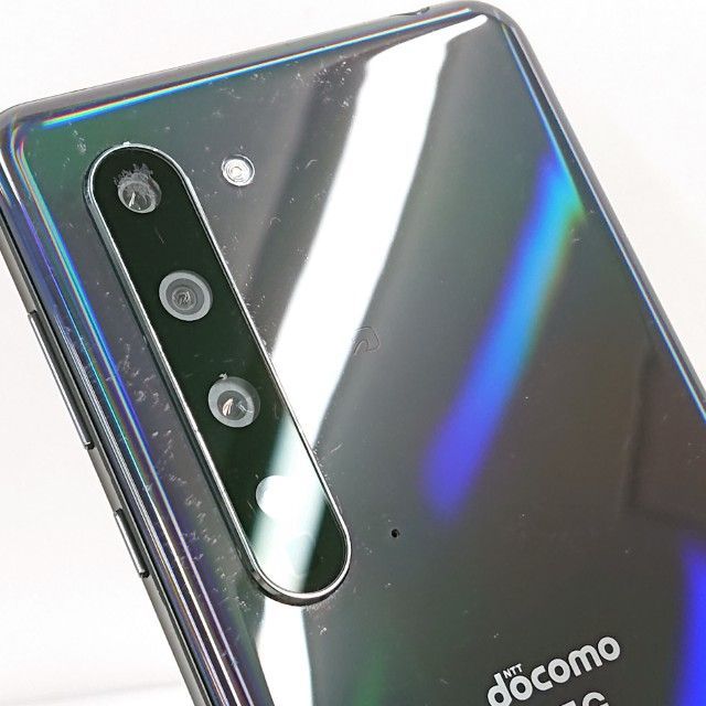 ジャンク品】AQUOS R5G SH-51A ドコモ ブラックレイ 送料無料