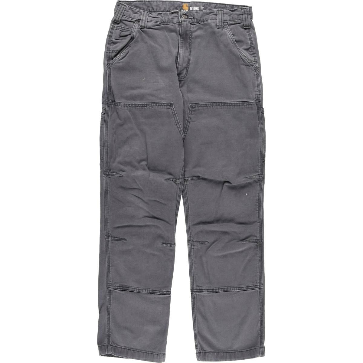 古着 カーハート Carhartt RELAXED FIT ダブルニー ダックワークパンツ メンズw32相当|eaa532686