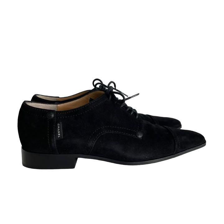 CHANEL シャネル 94305 レースアップ オックスフォードシューズ 靴