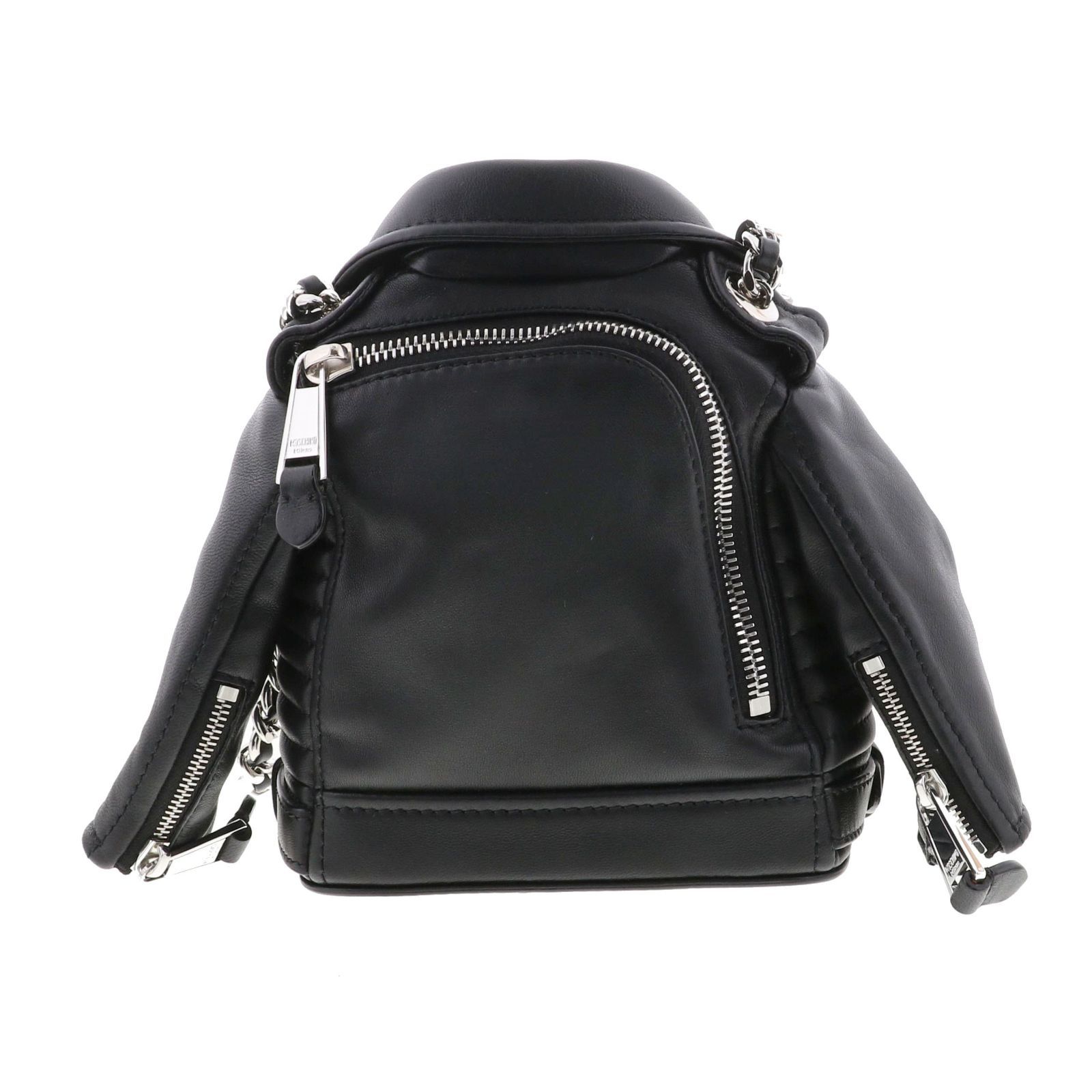 レア!! MOSCHINO モスキーノ ライダース ショルダーバッグ チェーン レア!! MOSCHINO モスキーノ ライダース ショルダーバッグ チェーン