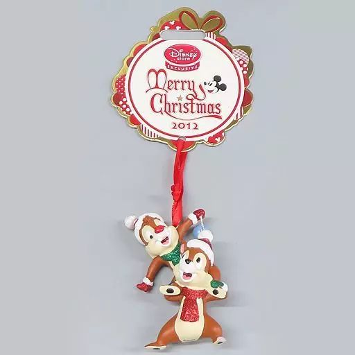 中古】置物・装飾品 チップ＆デール オーナメント 「ディズニー