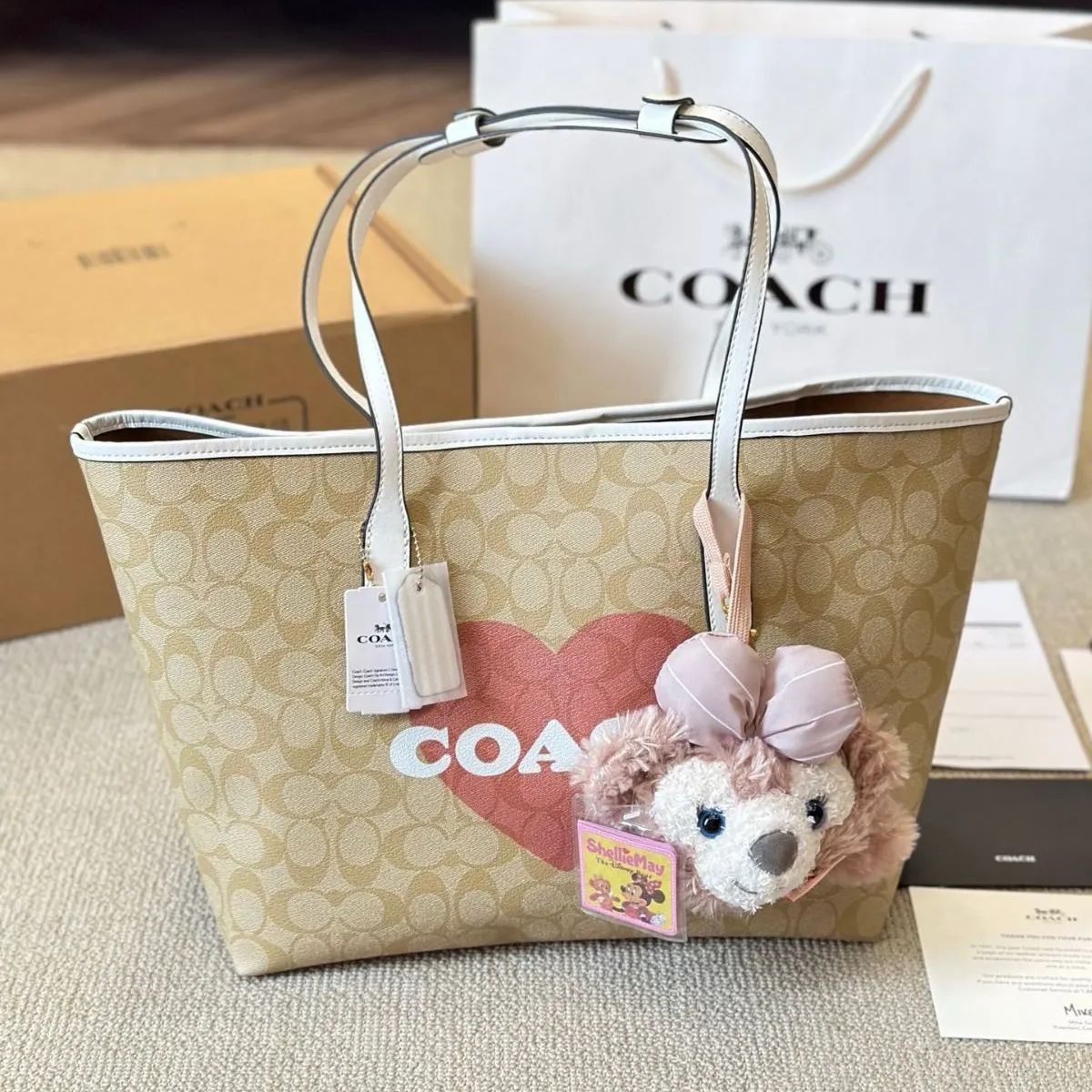 新品未使用 箱付  ＣＯＡＣＨ ノベルティトートバッグ 専用ページ