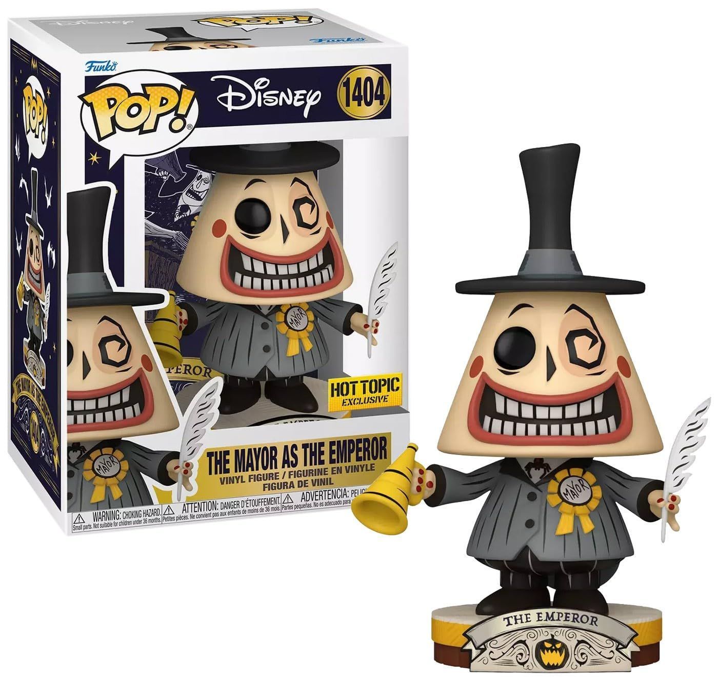 新着】ディズニー ナイトメア ビフォア クリスマス メイヤー フィギュア Funko POP! Disney 【Hot Topic限定】 - メルカリ