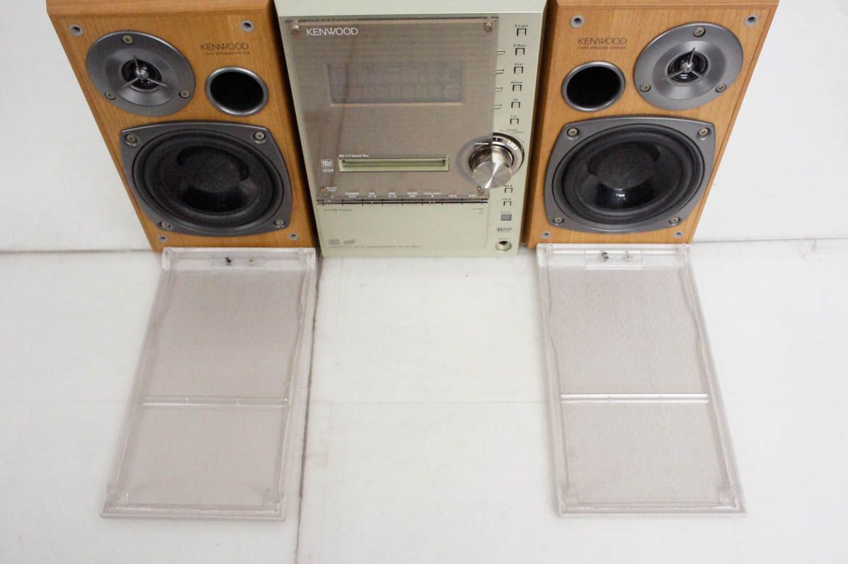 中古】KENWOODケンウッド CD/MD コンパクトHi-Fiシステム Avino CD／MD