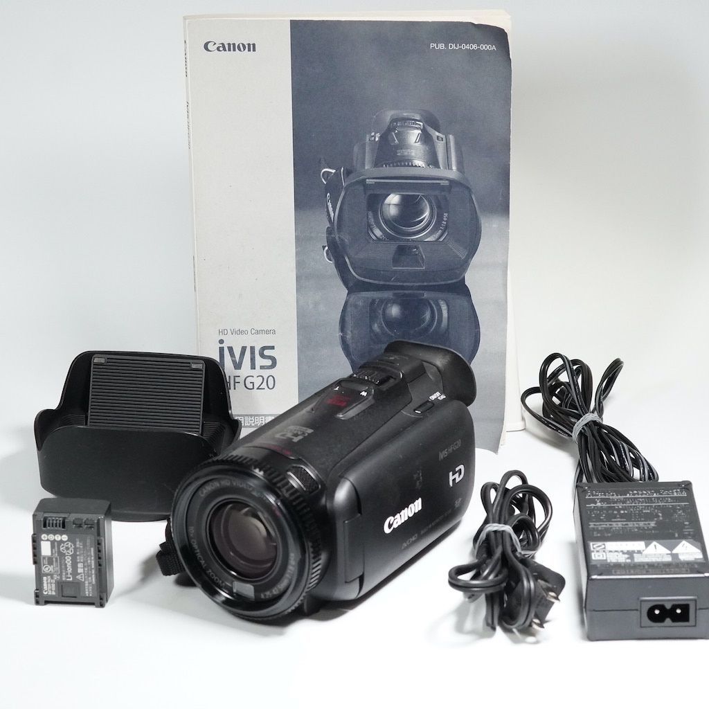 Canon【美品】キャノン CANON iVIS HF G20 ビデオカメラ