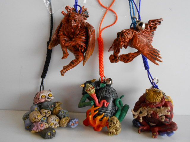 ♯Jut16Oo　カプセルQミュージアム妖怪根付2立体図百鬼夜行全10種 ♯Jut16Oo カプセルQミュージアム妖怪根付2立体図百鬼夜行全10種