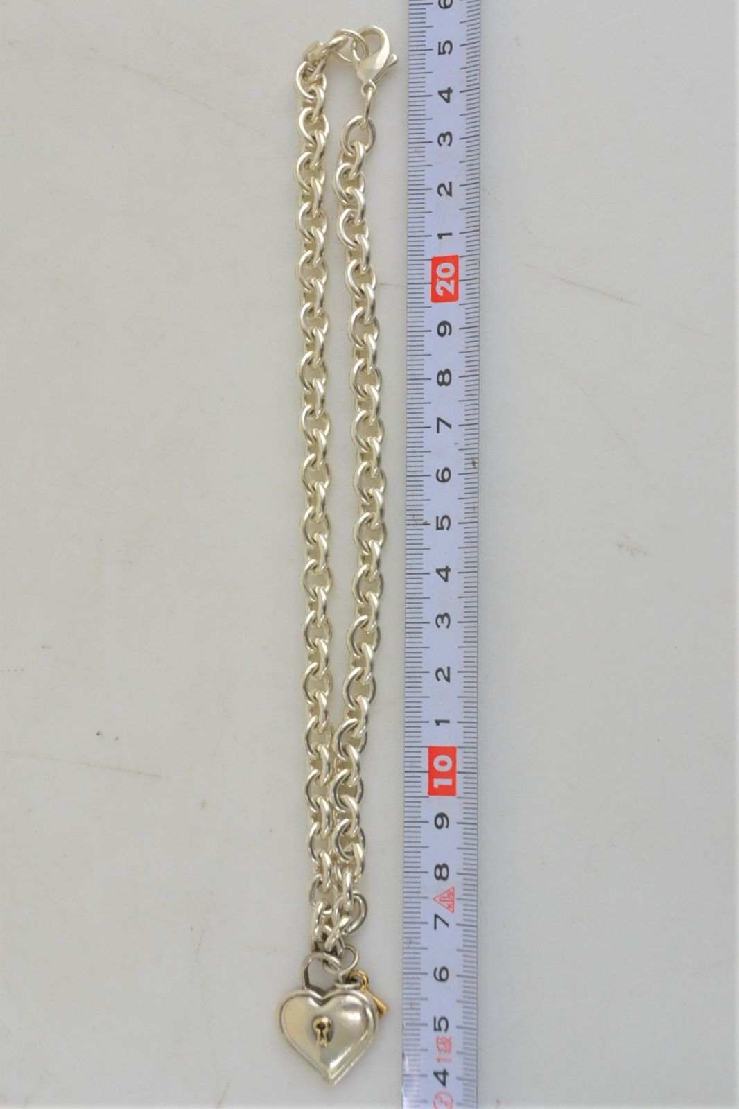TIFFANY&Co. ハートロックカデナ ペンダントトップ SV925 ティファニーSV925カデナロックモチーフペンダントトップ