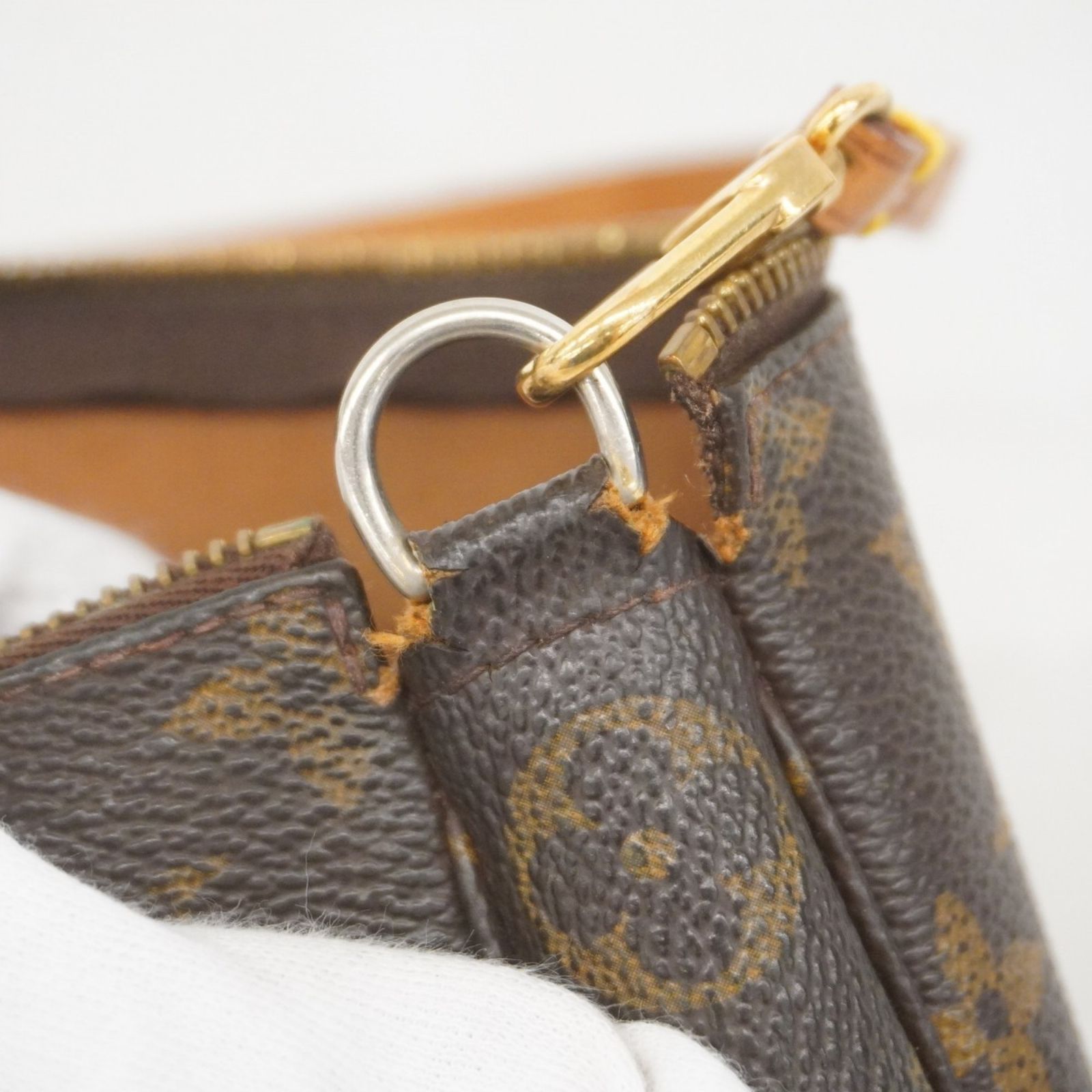 ルイヴィトン ポシェットアクセソワール モノグラム M51980 ブラウン 楽天市場】【中古】LOUIS VUITTON ルイヴィトン ポシェット