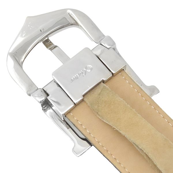 カルティエ Cartier ベルト アロンジェ アリゲーター ブラック