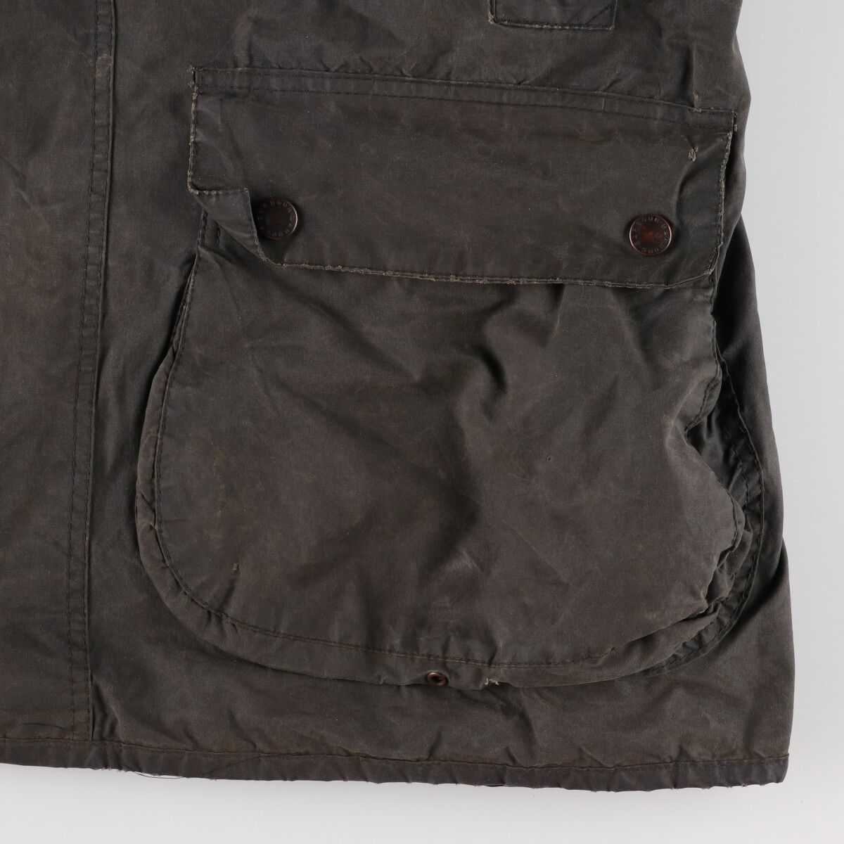 古着 90年代 バブアー Barbour BORDER ボーダー 旧3ワラント ワックス ...