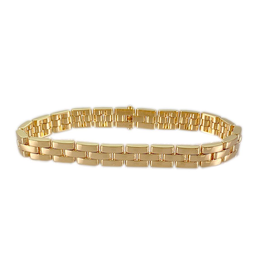カルティエ CARTIER パンテール 3列 K18YG ブレスレット sss