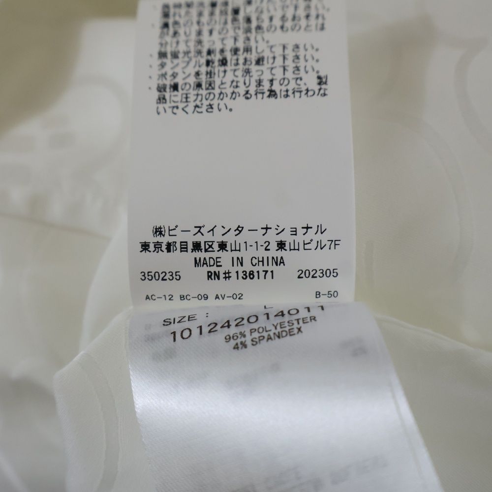 X-LARGE (エクストララージ) HAZE TAG JACQUARD S/S SHIRT ヘイズタグ