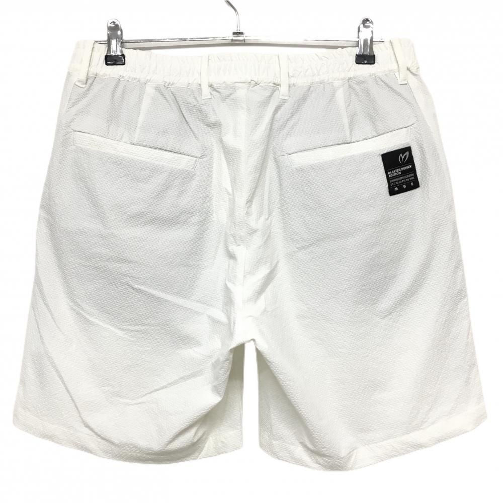 現行モデル　美品　マスターバニー　ハーフパンツ　短パン　白　S〜M相当　3 現行モデル 美品 マスターバニー ハーフパンツ 短パン 白 S〜M相当 3