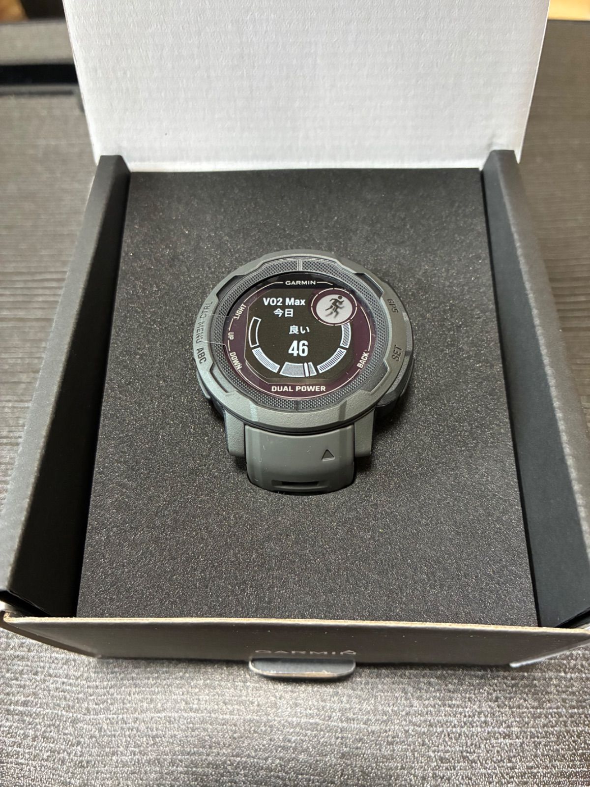展示品♥ GARMIN ガーミン Instinct 2 Dual Power Graphite Suica対応