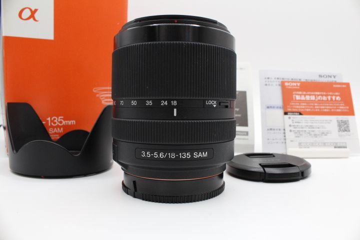 化粧箱&フード付き!!>>【良品】SONY ソニー DT 18-135mm F3 化粧箱&フード付き!!>>【良品】SONY ソニー DT 18-135mm F3