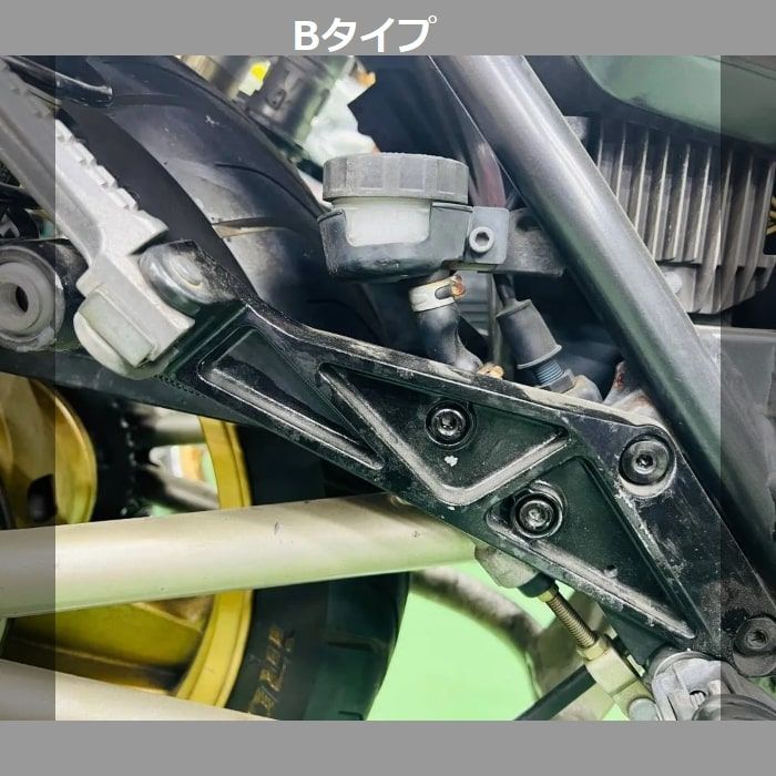 REDSTAGE 音の戦国 猪武者シリーズ ZRX400 武人管 ステッププレート確認 Bタイプ クロムメッキ レッドステージ KAWASAKI 旧車  BEET 当時物