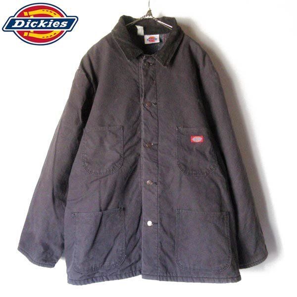 90s Dickies ディッキーズ ダック ブランケットライナー カバーオール XXL グレー系 ジャケット ミシガン チョアコート D151-18-0024ZVW