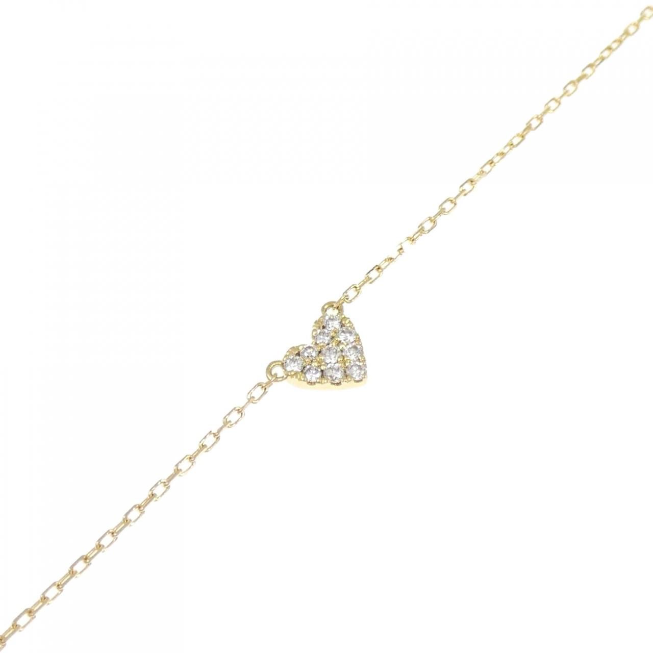 アーカー ハートパヴェ ブレスレット 0.05CT - メルカリ