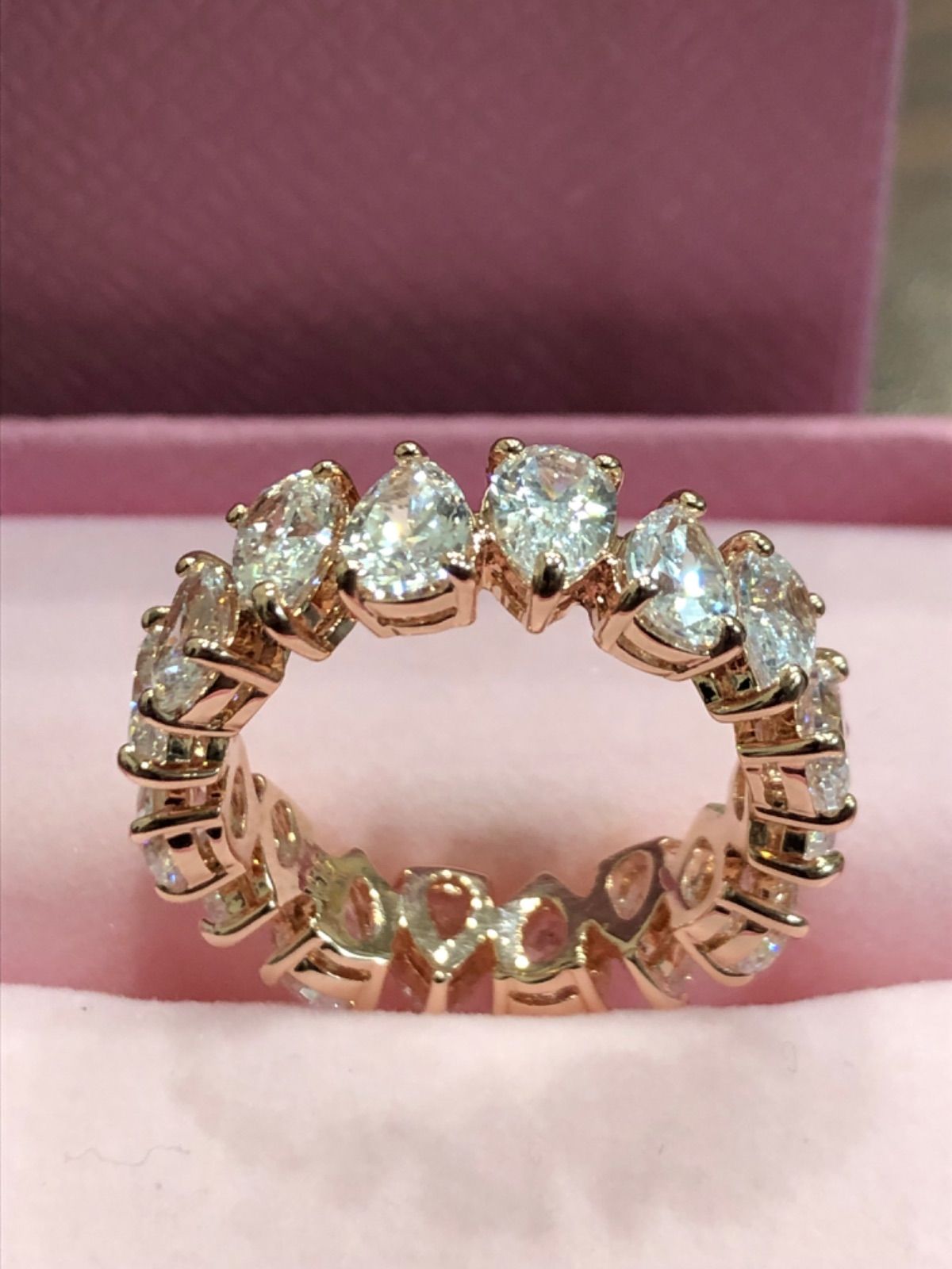 金川文夫 スワロフスキー ヴィットーレ リング - アクセサリー