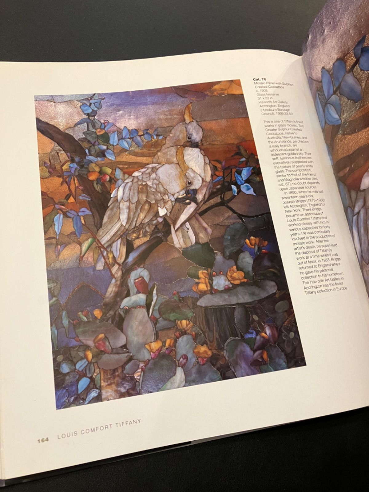 L, C. ティファニー 作品集 Louis Comfort Tiffany artist for